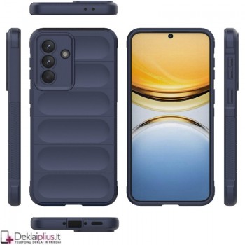 Magic Shield guminis dėklas - tamsiai mėlynas (Samsung Galaxy A37 5G) Magic Shield guminis dėklas - tamsiai mėlynas (Samsung Galaxy A37 5G)